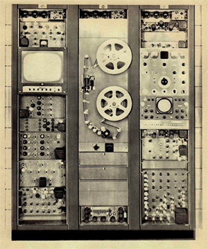 RCA TRT-1 Production recorder. RCA photo: Presentation to NAB, 1958